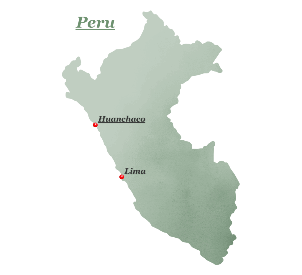 Karte Huanchaco